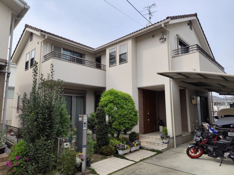 羽曳野市羽曳が丘Y様邸塗装前