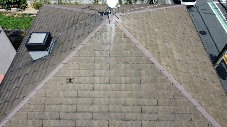 屋根 ドローン 全体