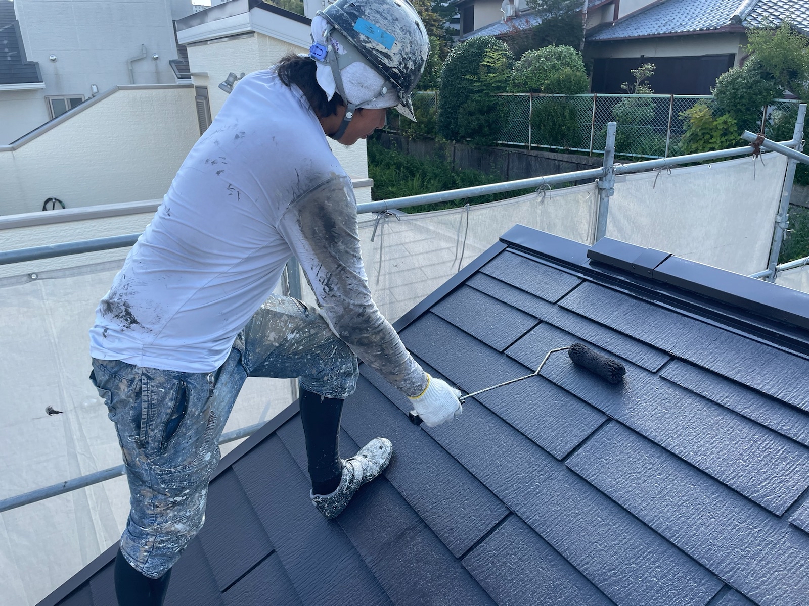外壁塗装 職人 屋根 屋根塗装