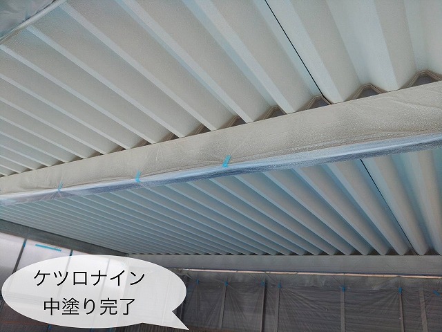 ケツロナイン 中塗り完了