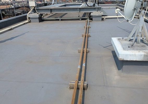屋上防水工事　施工前