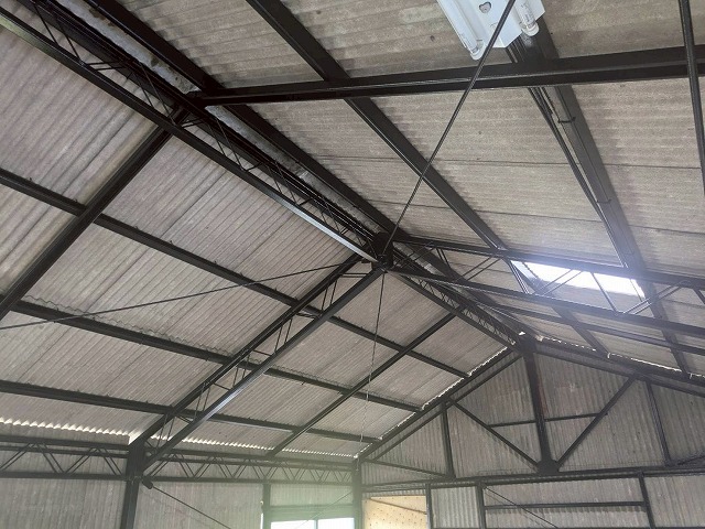 鉄骨塗装 施工後