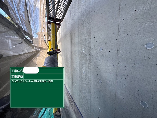 ﾗﾝﾃﾞｯｸｽｺｰﾄ　WSﾗﾝﾃﾞｯｸｽｺｰﾄ　WS疎水剤　1層目