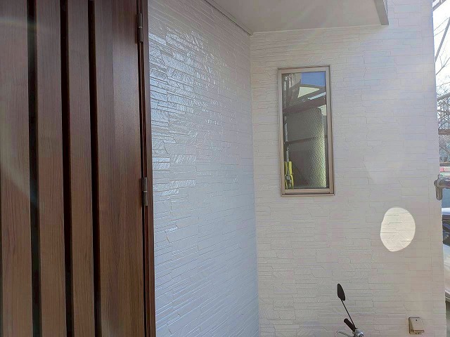 窯業系サイディング　外壁塗装　施工後