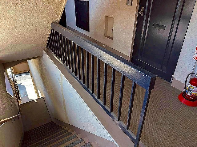 施行前　マンション　鉄部