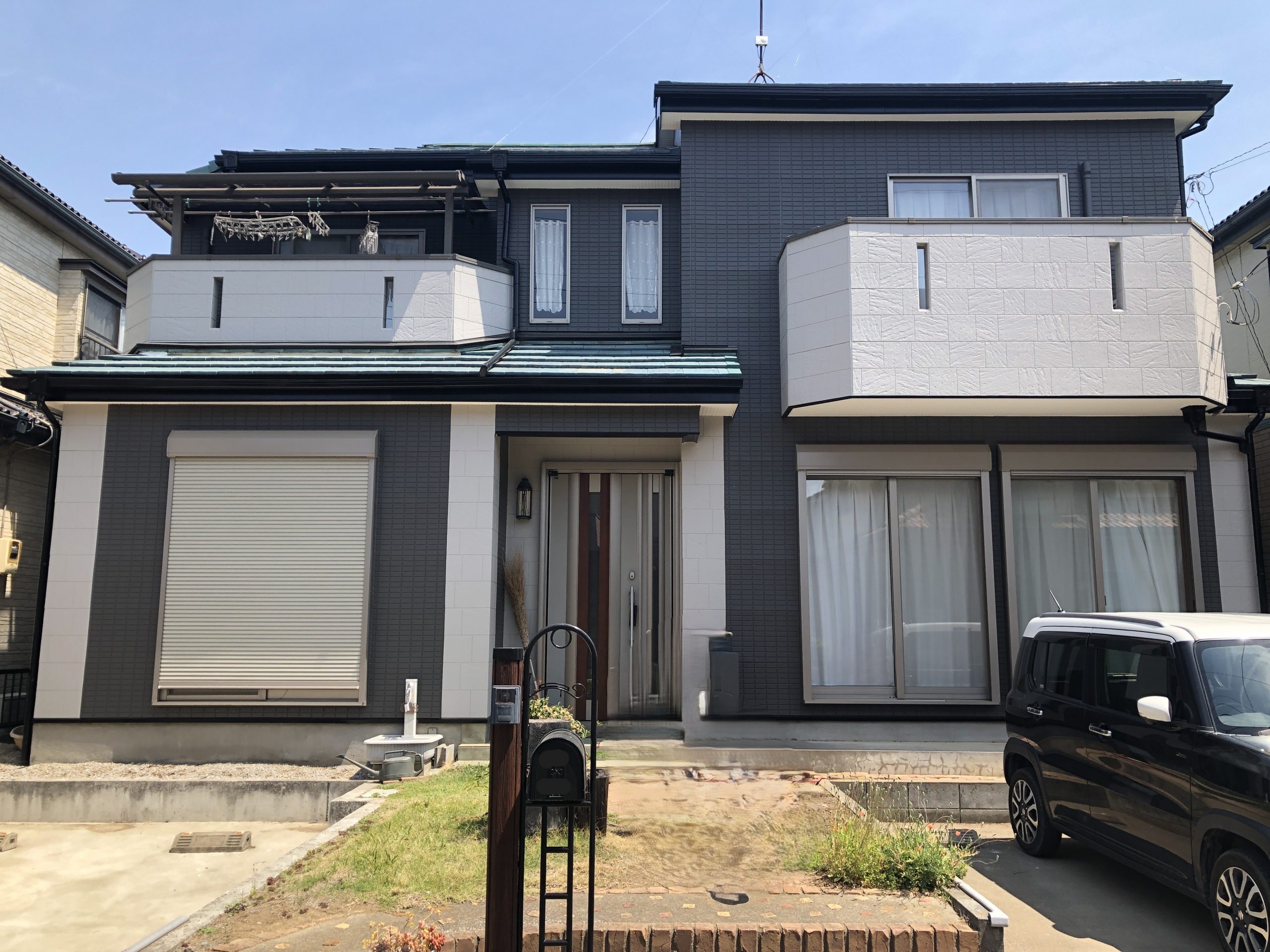 深谷市上野台で行った、外壁塗装工事のビフォーアフターご紹介☆