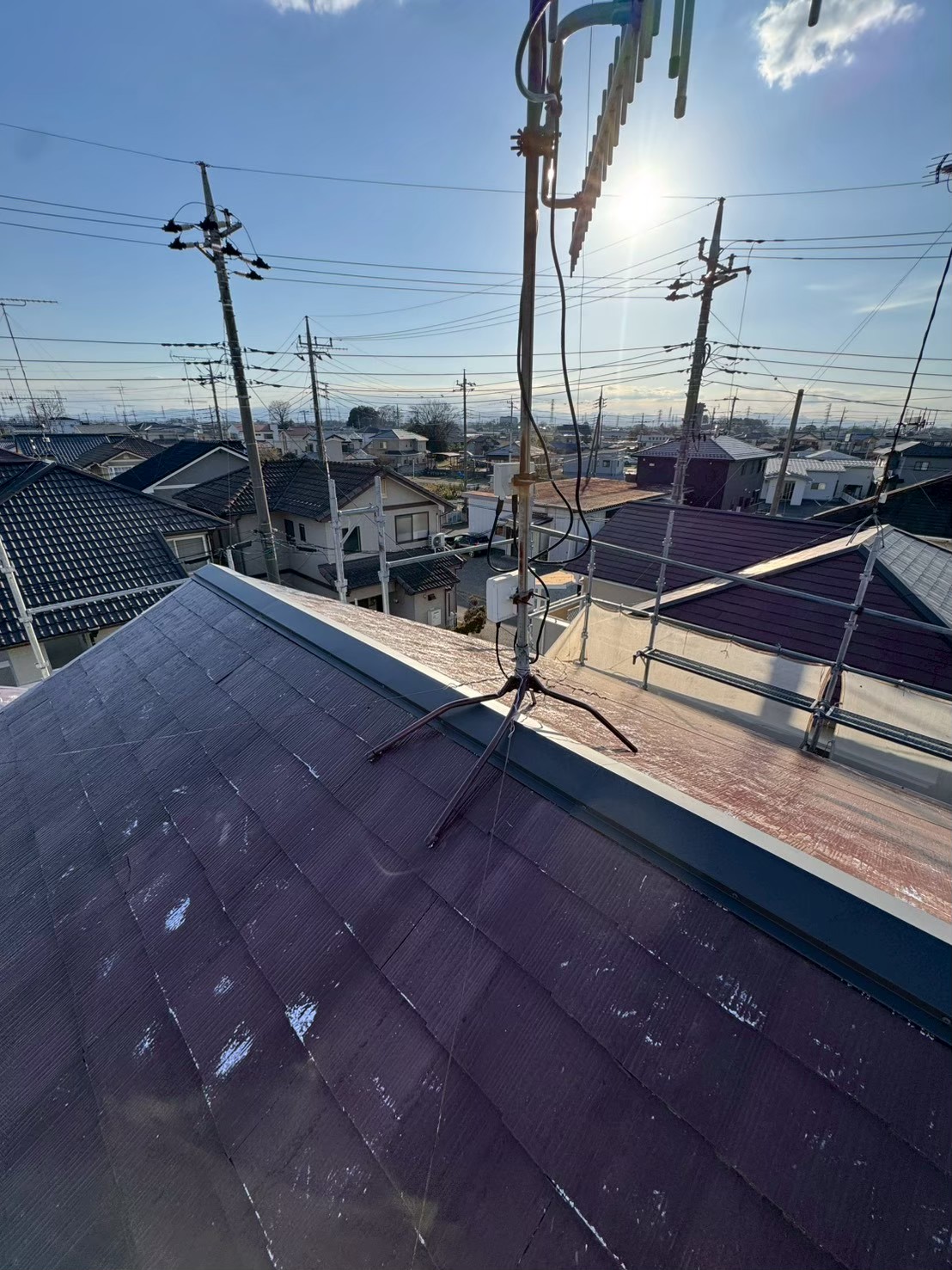【熊谷市】築40年住宅の棟板金交換工事｜破風板の劣化も現地調査で点検し安心施工