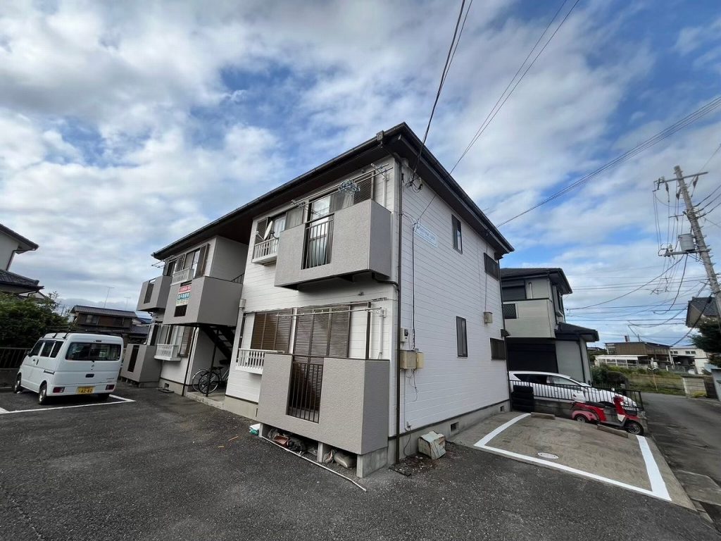 塗装後の建物全景