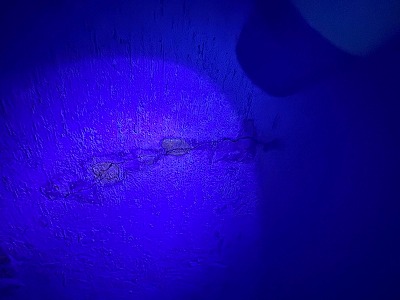 別角度の発光クラック