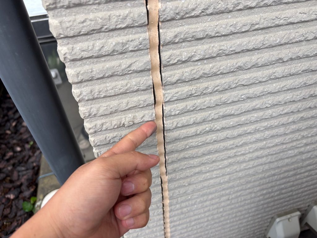 縦目地の隙間拡大