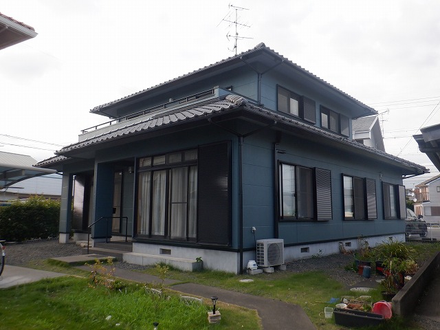 塗装後の住宅全景