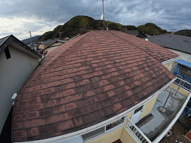 屋根のカバー工法施工前