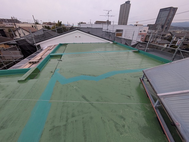 脆弱部の増し塗