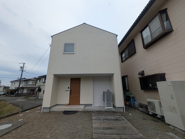 島田市ジョリパット外壁の塗装後