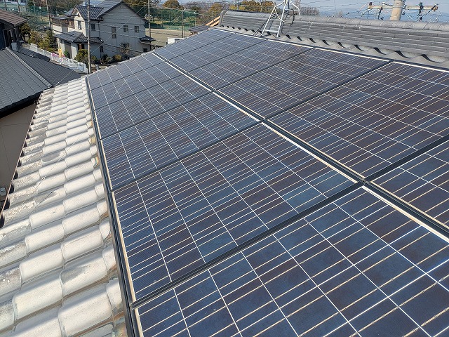 太陽光パネル調査状況