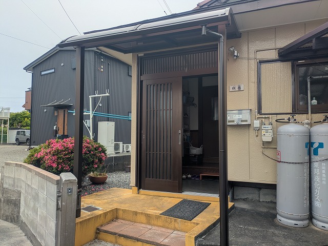 アルミテラス完成