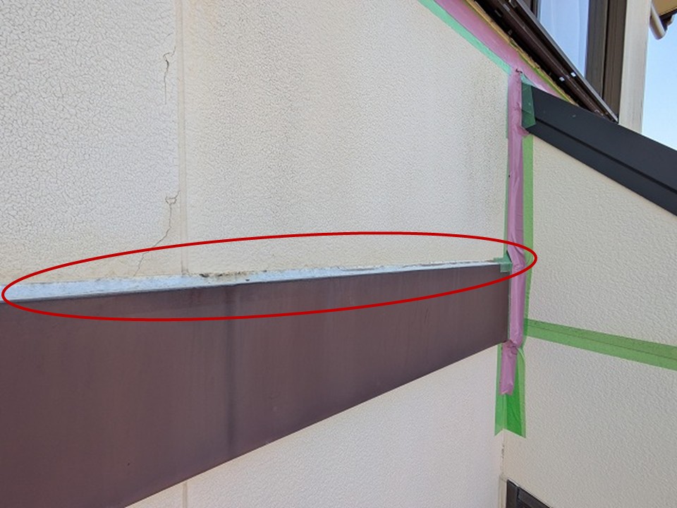 雨漏りが疑われる箇所