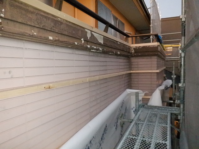 吉田町I様ベランダ施工前