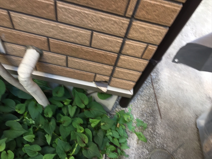 サイディングの欠け