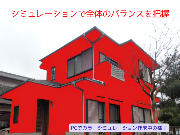 シミュレーションで全体のバランスを把握