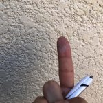 チョーキングが出ておりました