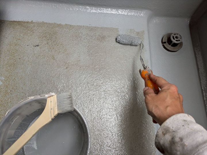 トップコート1回目の塗布