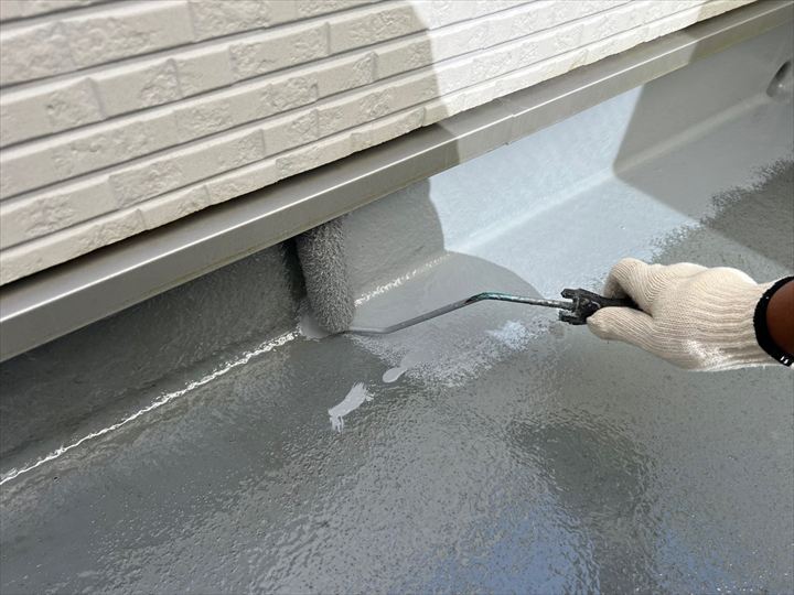 トップコート塗布1回目