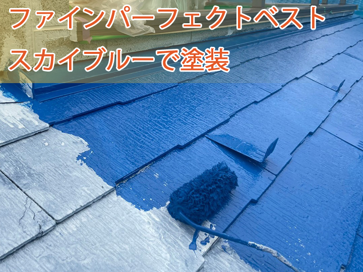 ファインパーフェクトベストのスカイブルー