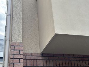 モルタル外壁の質感と現状確認