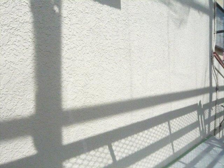洗浄後のモルタル外壁