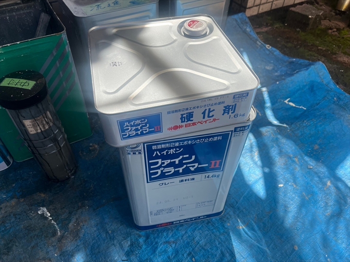 錆止め下塗り