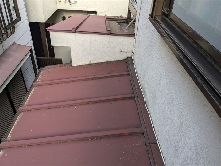 瓦棒屋根の全体劣化