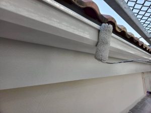 付帯部塗装（雨樋）