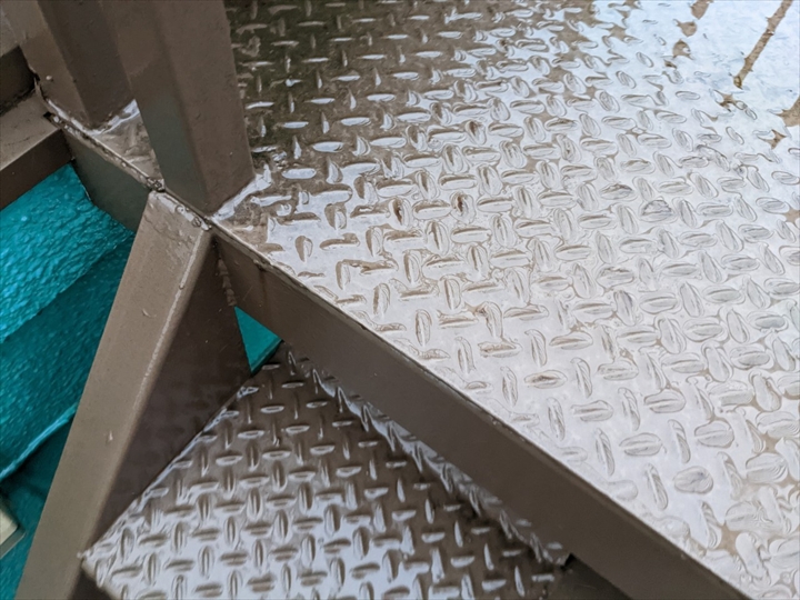 以前の塗膜は残っておりました