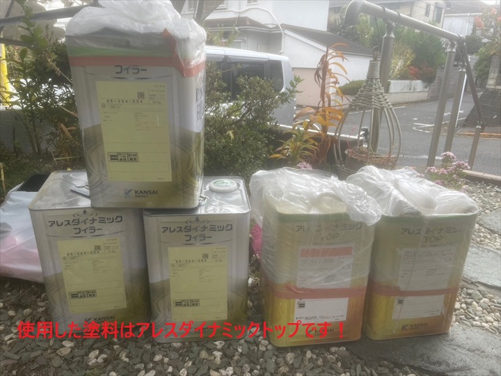 使用した塗料