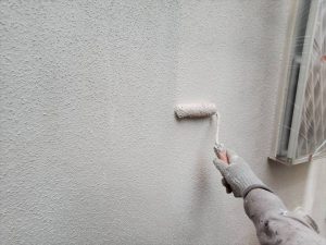 外壁中塗り