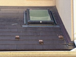 屋根は天窓付きのコロニアルNEOでした