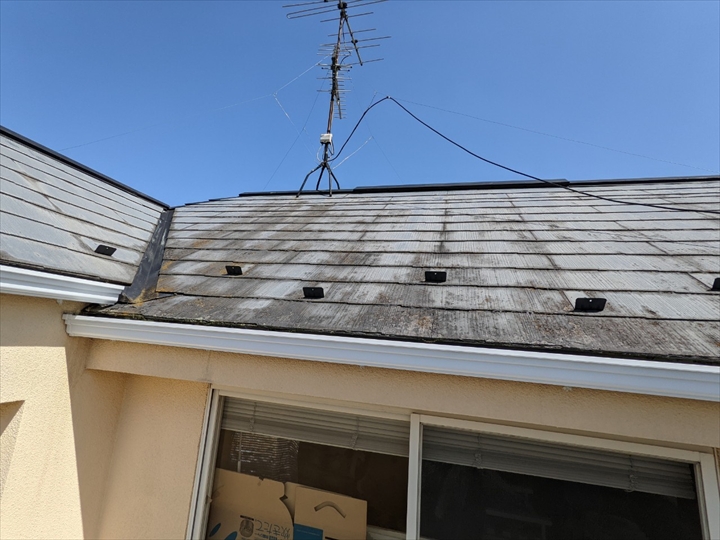 屋根も劣化しておりました