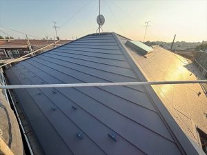 施工後の屋根