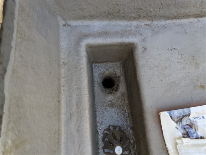 径の小さなドレン