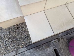 新しいタイルへ交換し、見た目も一新