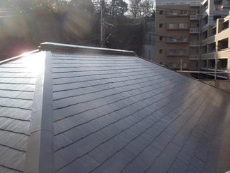 横浜市保土ケ谷区にて屋根の色あせを屋根塗装で解消