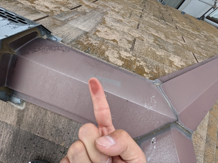 棟板金のチョーキング