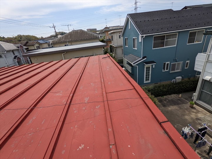 瓦棒屋根（金属）でした