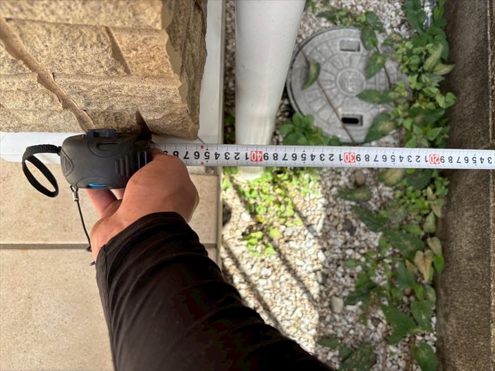 横浜市鶴見区にて、塗装メンテナンスを検討しているお住まいの点検にお伺いしました