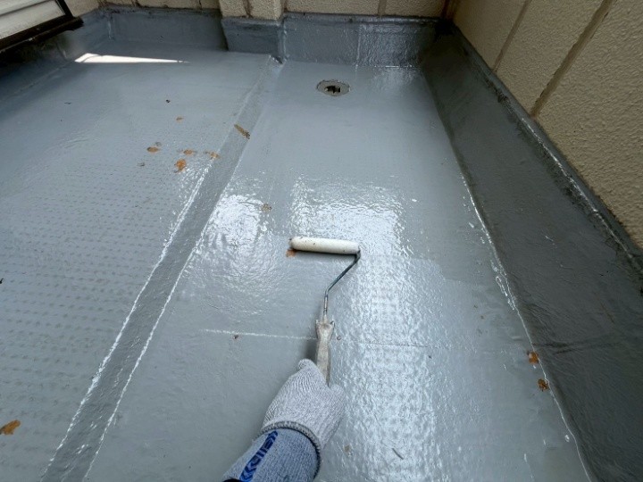 プライマー塗布による下地調整