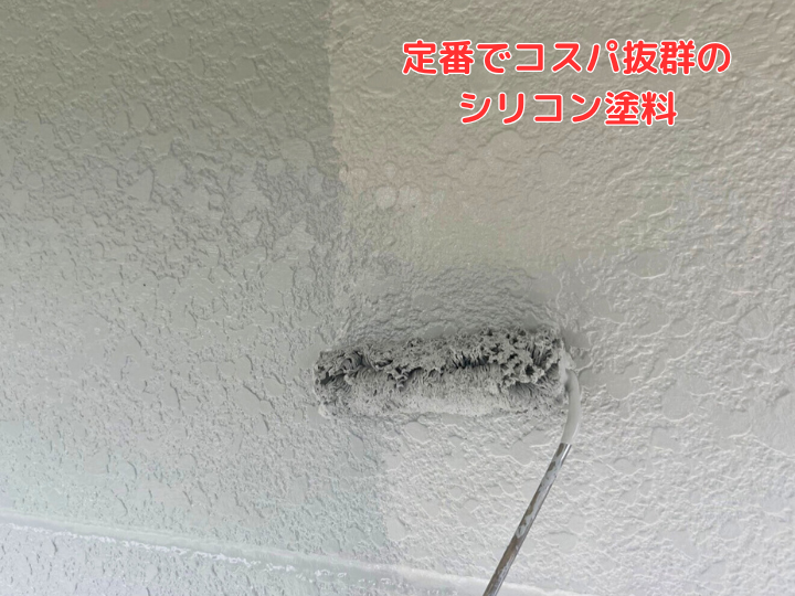 定番でコスパ抜群のシリコン塗料
