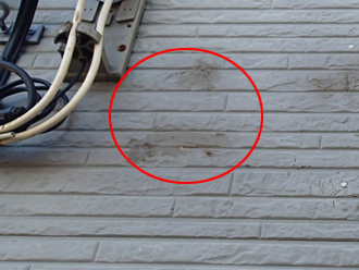 千葉県　八千代市　屋根塗装　外壁塗装　外壁点検　チョーキング