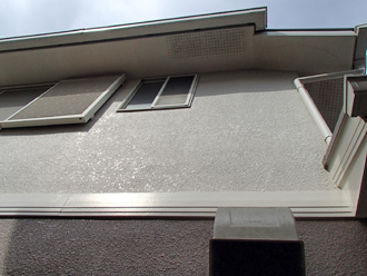 千葉市緑区　屋根塗装　外壁塗装　バルコニー防水　外壁点検　モルタル外壁の色褪せ