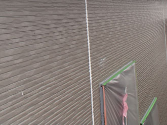 千葉県君津市　外壁塗装　屋根塗装　ベランダ防水　外壁塗装　目地の調整